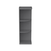 Shaker Pebble Gray RTA Solid Wood Wall End Open Shelf suitable for Kitchen Living Room